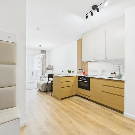 Kierbedzia 4 Superapart Near To Olinek Apartman Varsó